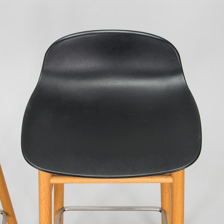 Simon Legald, a pair of bar stools, Normann Copenhagen.