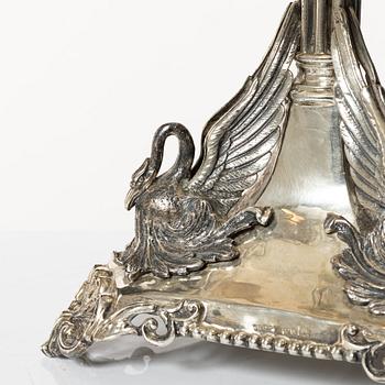 Praktskål, sterlingsilver, 1900-tal.
