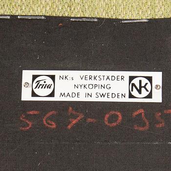 Kerstin Hörlin-Holmquist, soffa, "Paradiset", Nordiska Kompaniet, formgiven 1958.