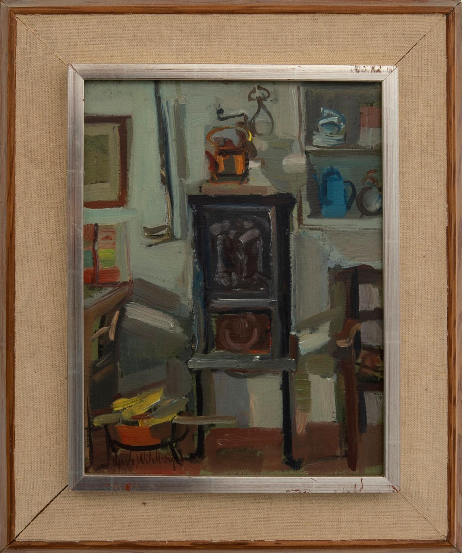 Gerhard Wihlborg, "Interiör med sättugn" - Grimshög.