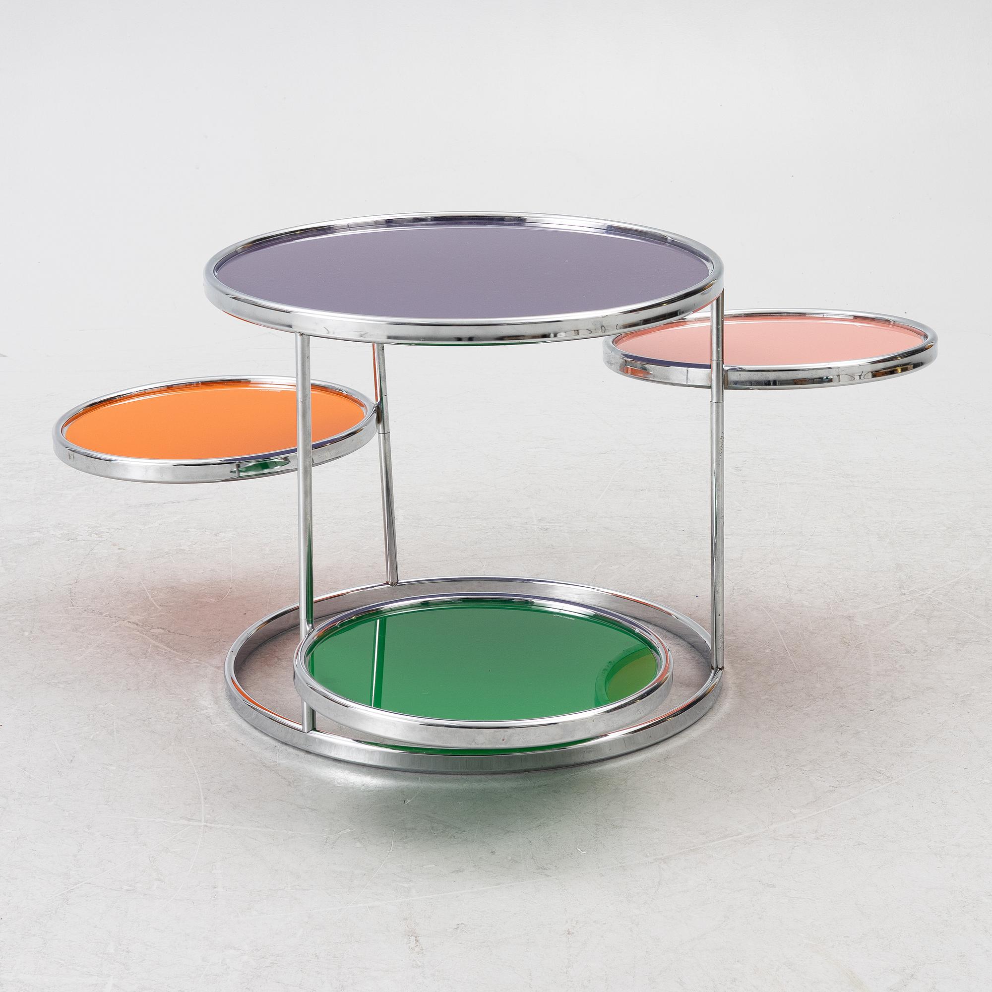 Milo Baughman, coffee table, KARE Design, Germany.