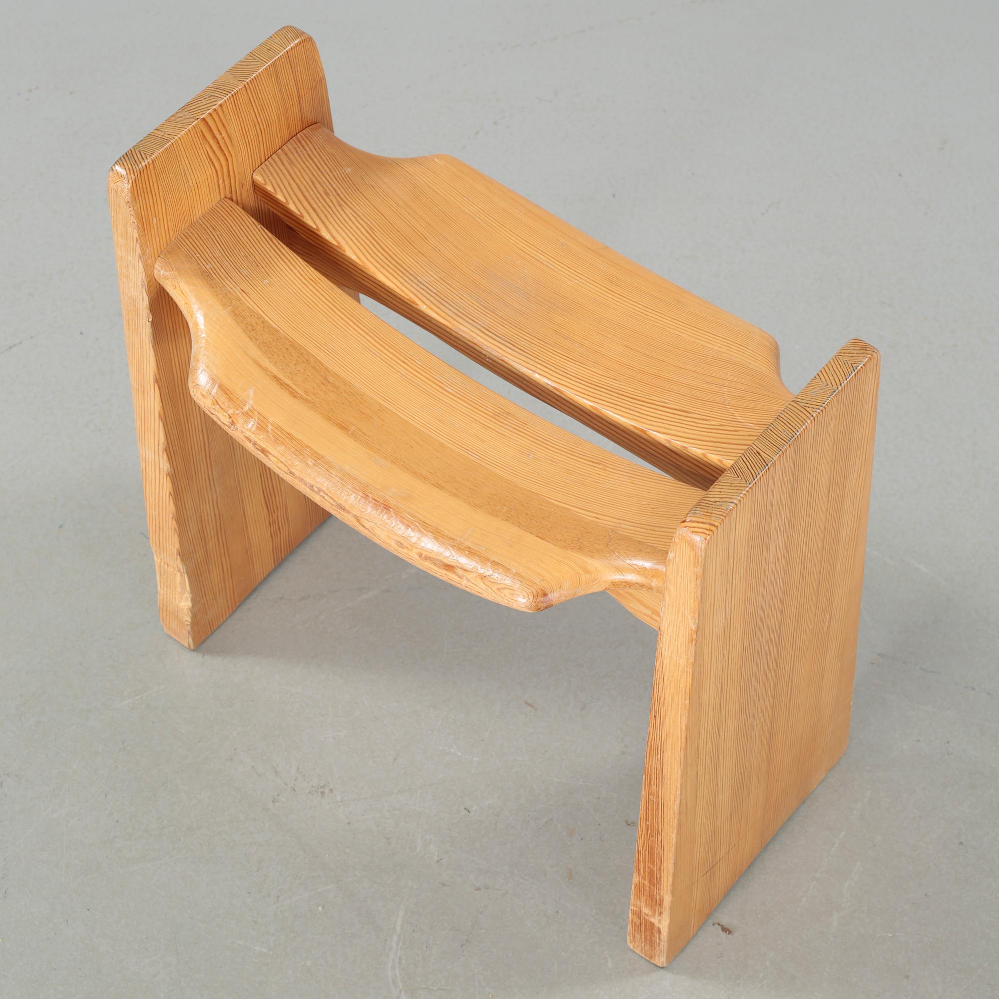 A stool by Gilbert Marklund, model "Jonte",