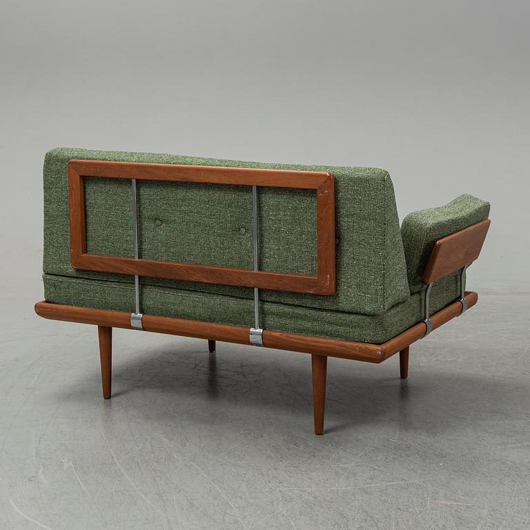 PETER HVIDT & ORLA MØLGAARD NIELSEN, hörnsoffa med hörnbord 3 delar, "Minerva", France & Son, Danmark, 1950/60-tal.