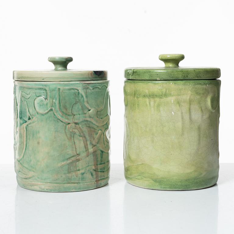 Allan Ebeling, tobaksburkar, 3 st, Bo Fajans 1920-tal och Torshälla 1934.