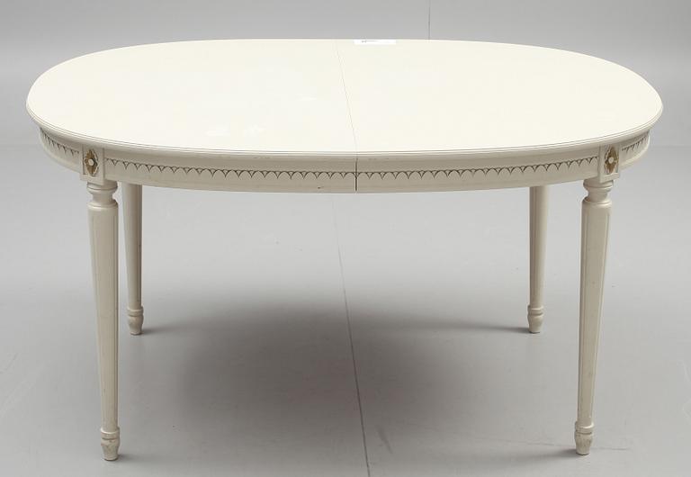 MATGRUPP, 11 delar, gustaviansk stil, 1900-tal.