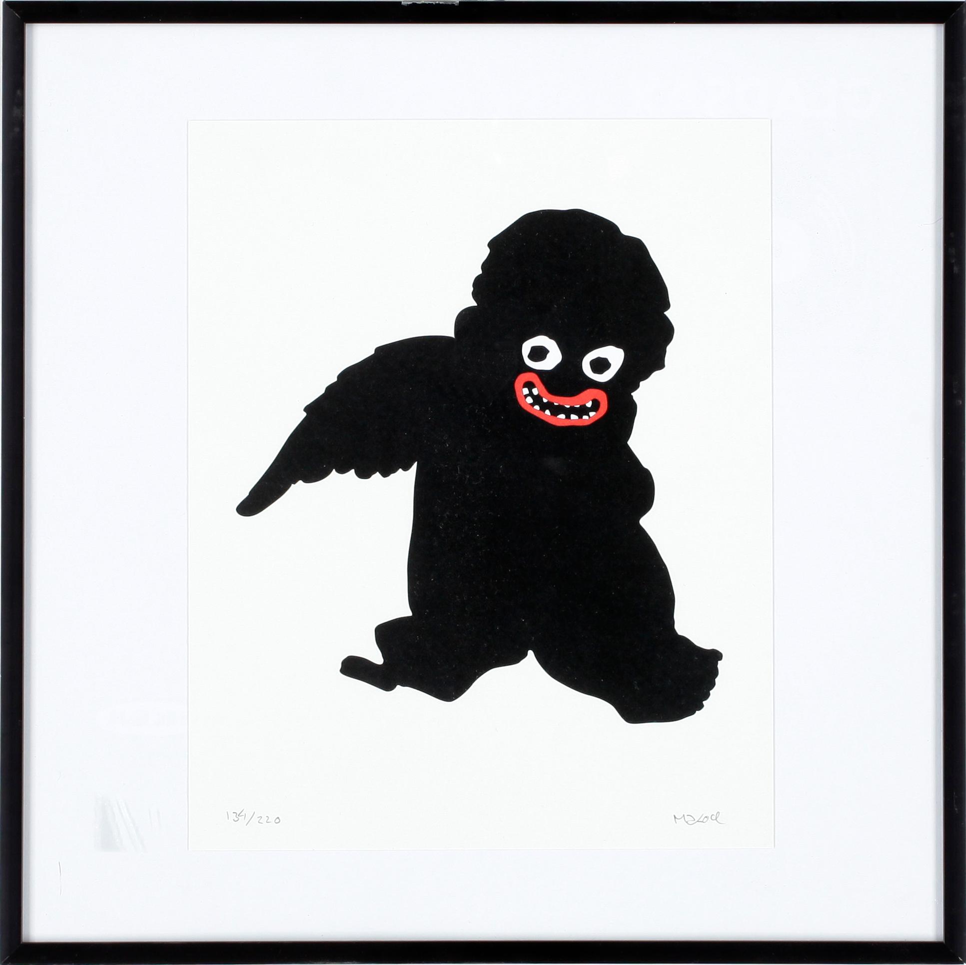 MAKODE LINDE, färglitografi, signerad och numrerad 134/220.