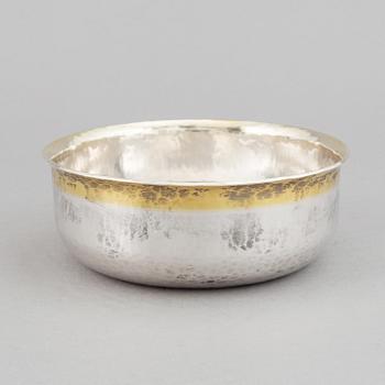 Bengt Liljedahl, a sterling silver bowl, Stockholm 2009.