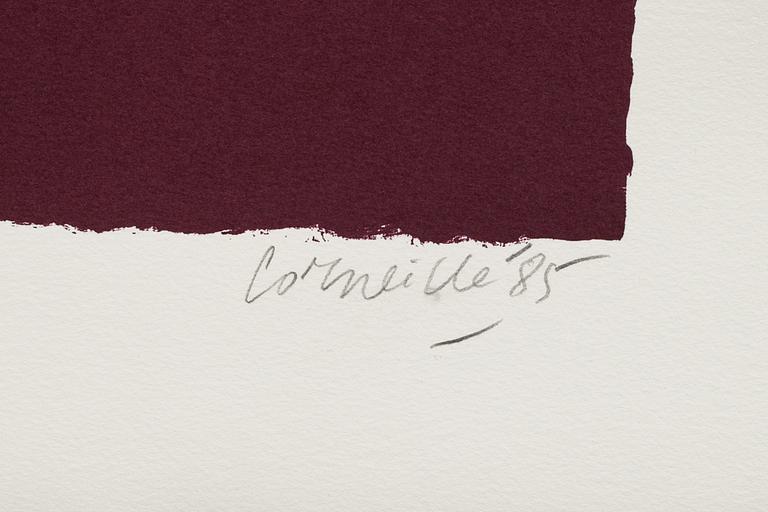 BEVERLOO CORNEILLE, färgserigrafi, signerad, numrerad XVII/L och daterad- 85.