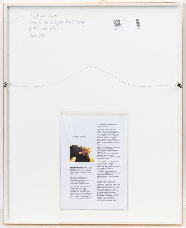 Hermann Nitsch, Utan titel.