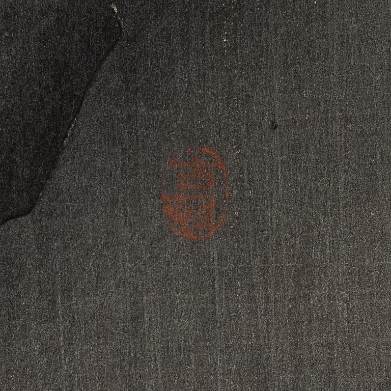 Ohara Koson, efter, "Eagle with outspread wings", 1900-talets andra del.