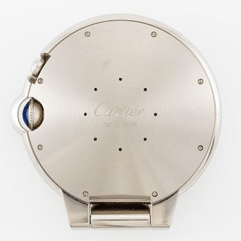 Cartier, Ballon Bleu de Cartier, travel clock, 59 mm.