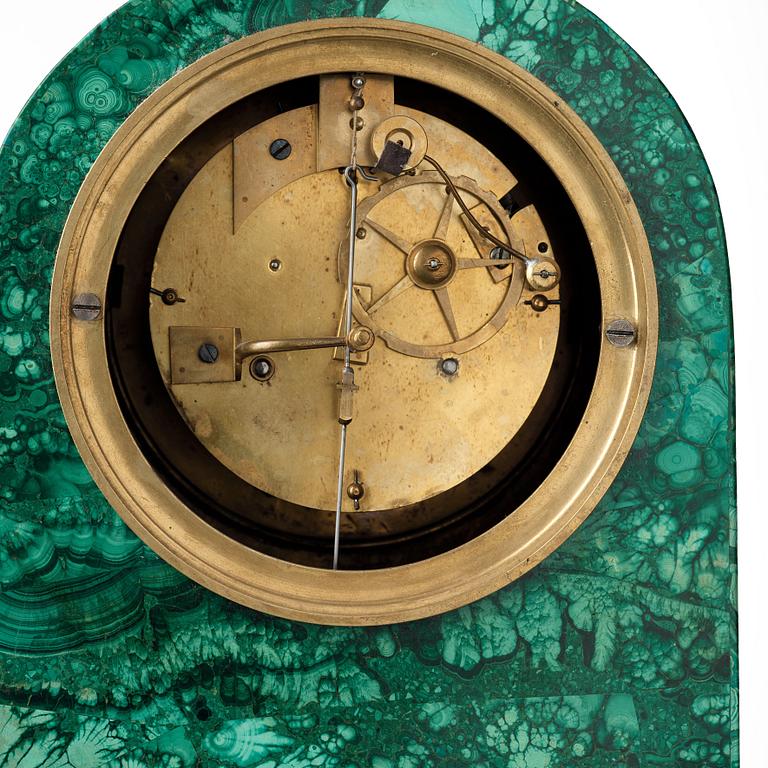 An Empire early 19th century mantel clock.