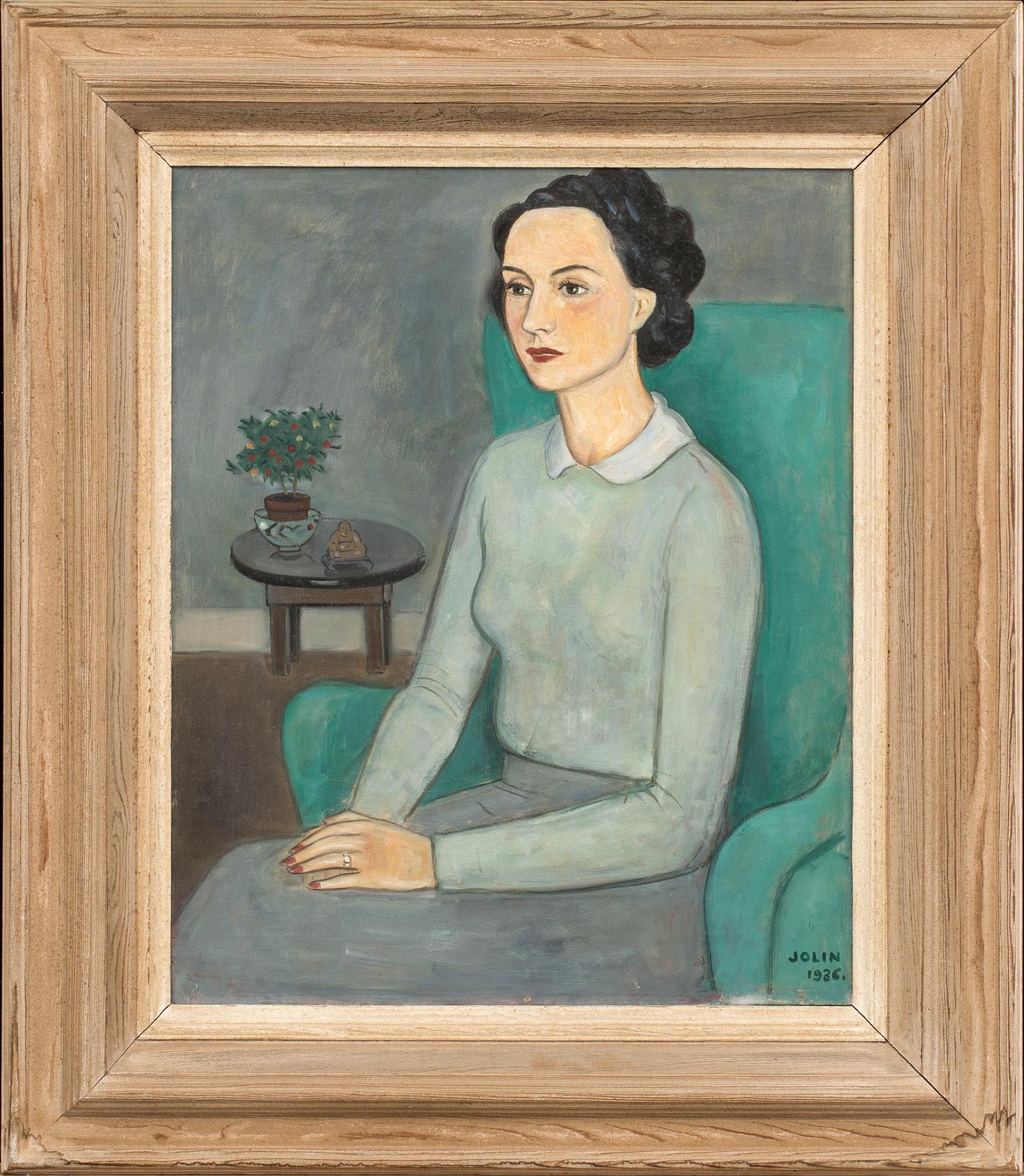 EINAR JOLIN, olja på duk. Signerad och daterad 1936.
