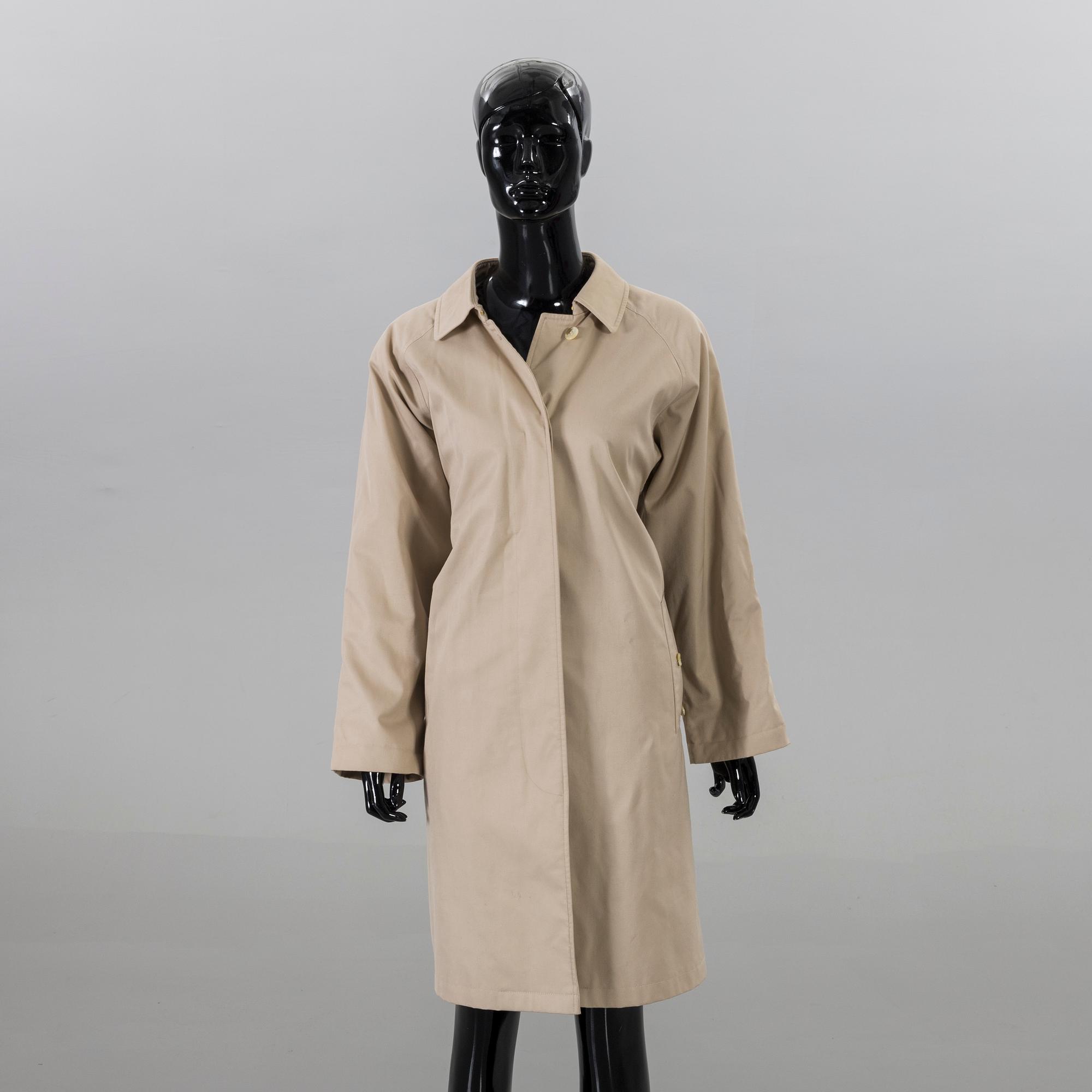 Burberry coat size discount