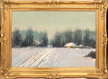 Wiktor Korecki, Vinterbild.