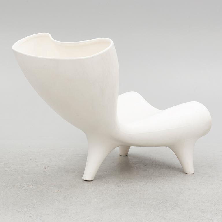 Marc Newson, an 'Orgone' lounge chair, Cappellini, Italy, after 1993.