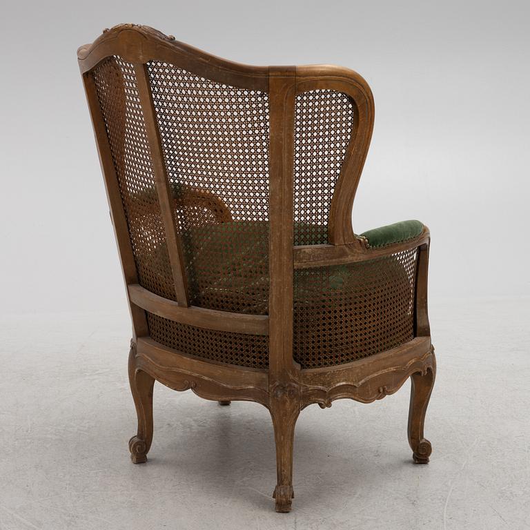 Bergère, Louis XV-stil, 1900-talets första hälft.