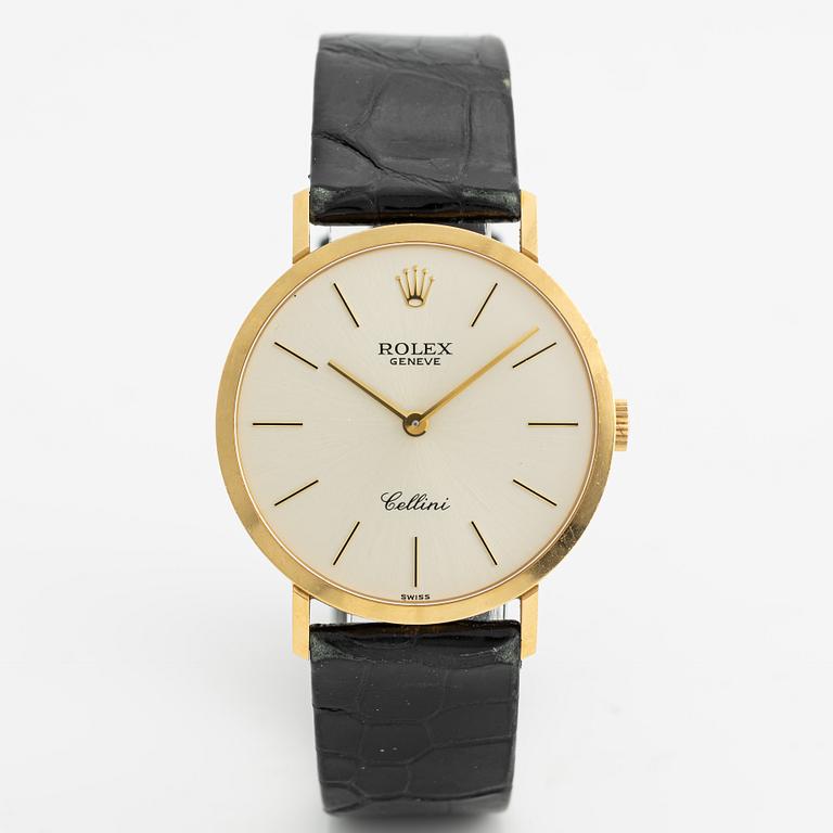 Rolex, Geneve, Cellini, wristwatch, 32 mm.
