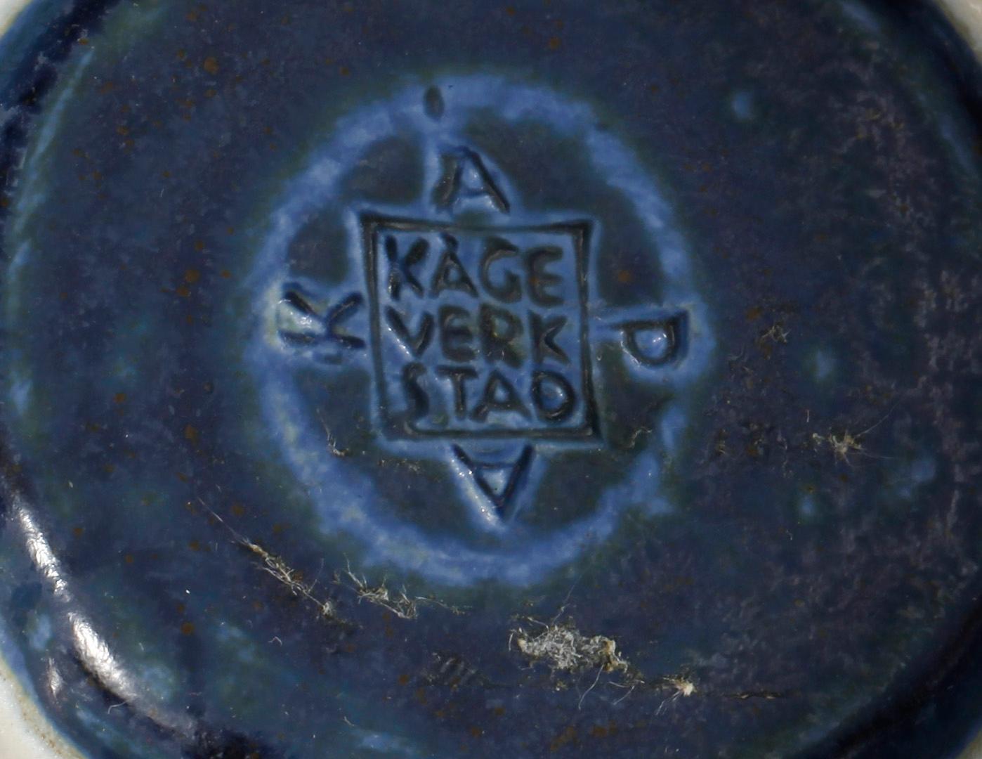 PARTI KERAMIK, 5 delar, "Kåge verkstad", Wilhelm Kåge Gustavsberg.