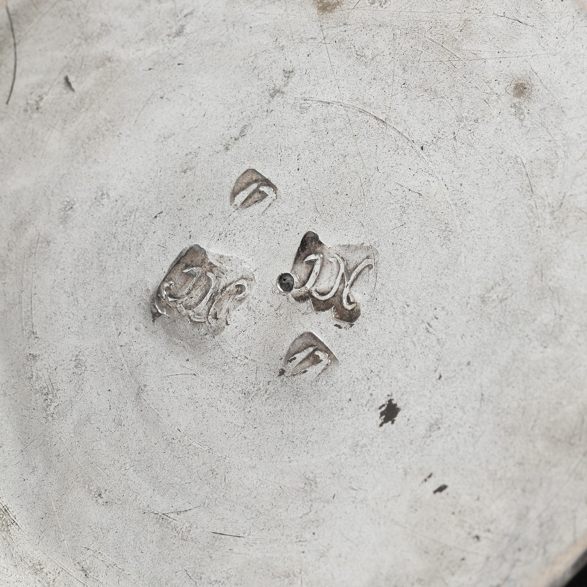 A Baroque silver beaker, first half of the 18th Century.