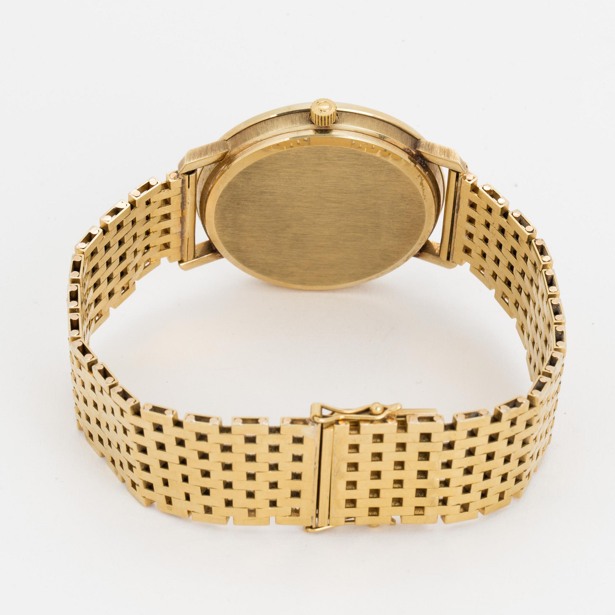 OMEGA, Genève, wristwatch, 34 mm.