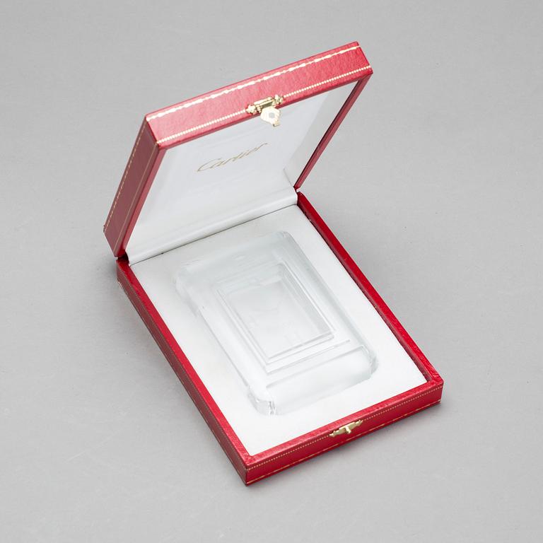 A CARTIER PAPERWEIGHT.