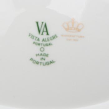 Tureen with lid and platter Vista Alegre Portugal second half of the 20th century porcelain.