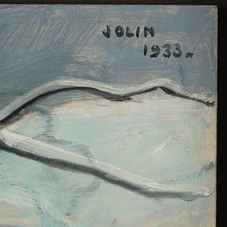 Einar Jolin, Ice skaters at Djurgårdsbrunn.