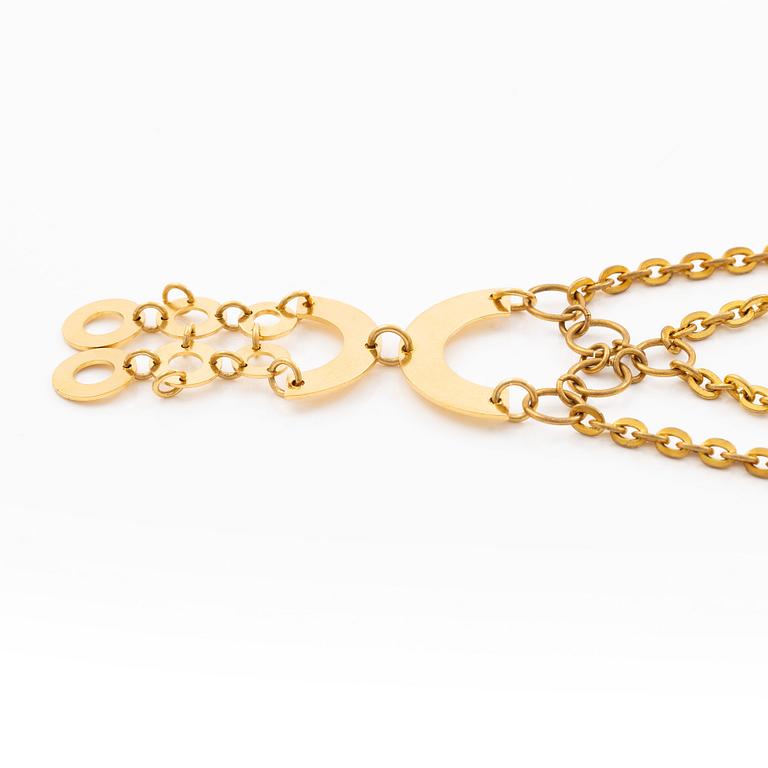 Siv Lagerström, brass necklace.