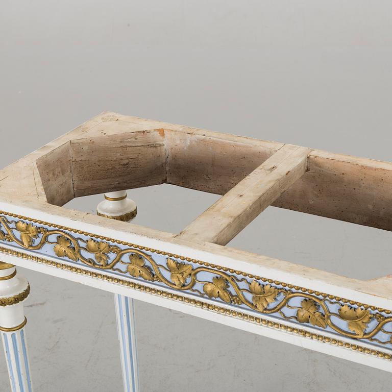 A console table made in Stockholm in the manner of Pehr Ljung, late 18th century.