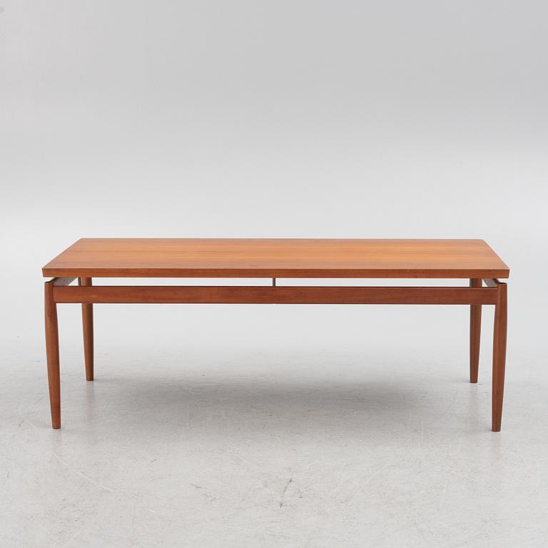 A teak coffee table, France & Daverkosen, Denmark, 1960's/70's.