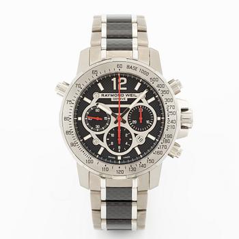 Raymond Weil, Nabucco, chronograph, wristwatch, 46 mm.