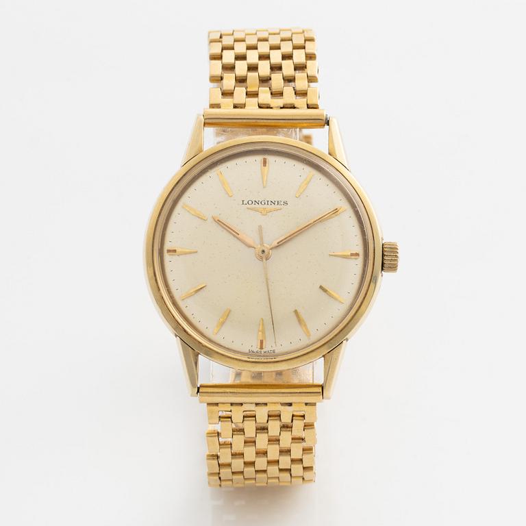 Longines, armbandsur, 35 mm.