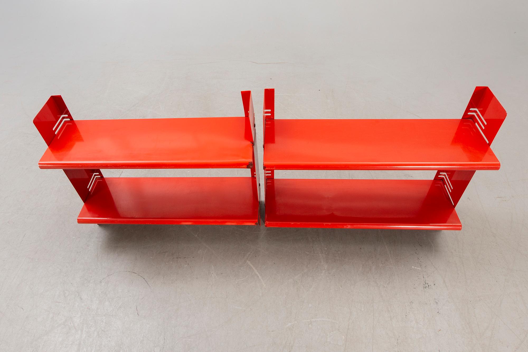 Bookcases, 2 pcs, "Congresso" Lips Vago Italy, 1970s.