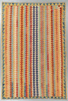 A rug, kilim, ca 247 x 171 cm.