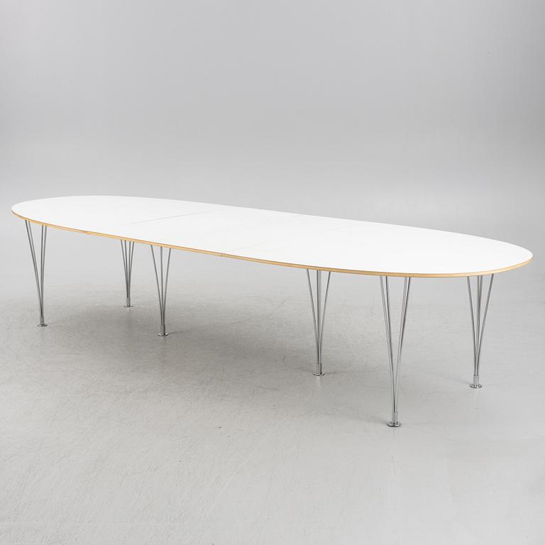 Bruno Mathsson & Piet Hein, dining table, "Superellipse", Mathsson International, 2009.