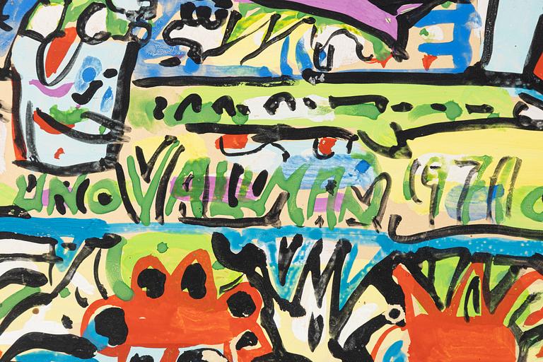 Uno Vallman, "By the window.".