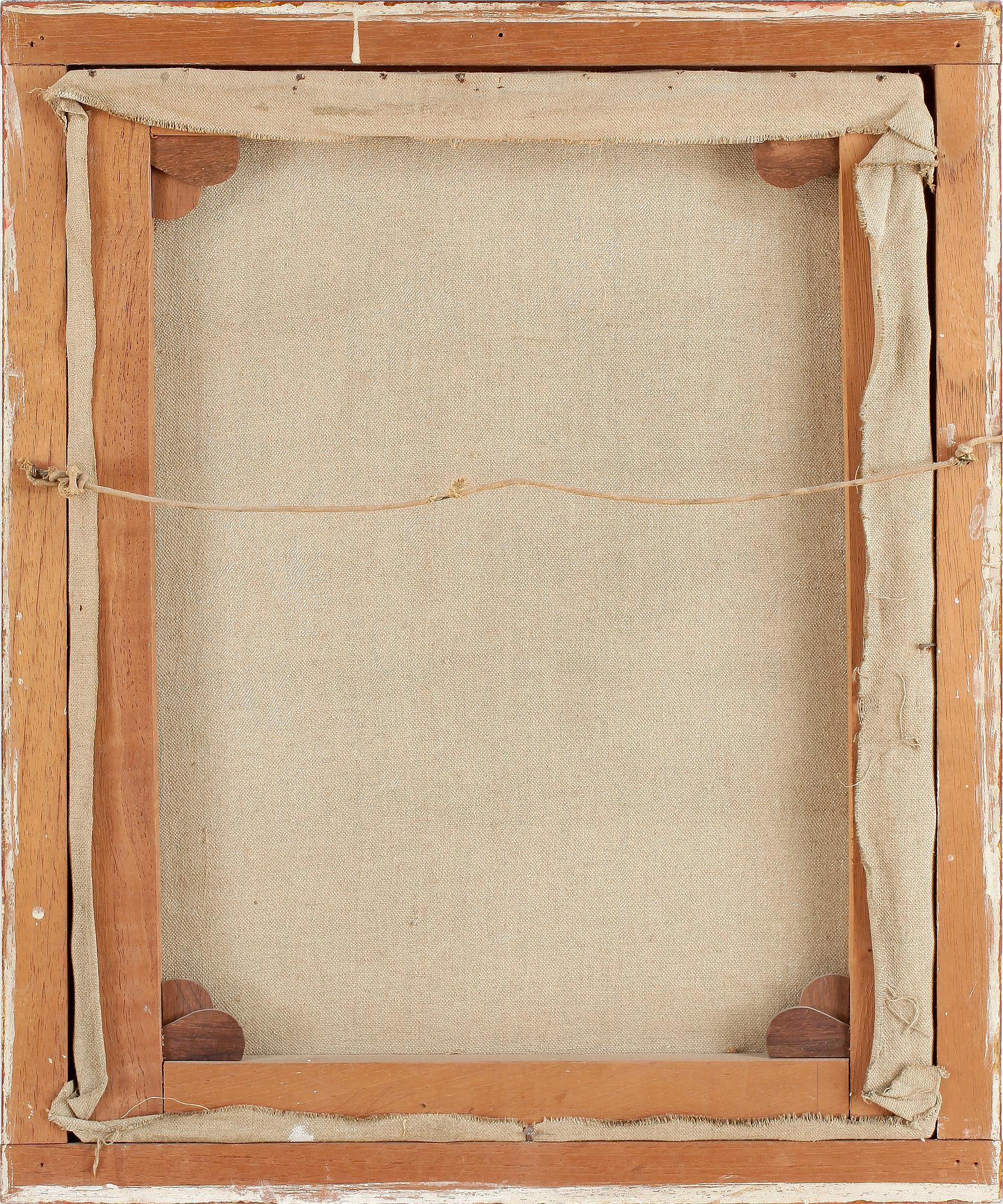 OKÄND KONSTNÄR 1900-TAL, olja på duk, ej signerad.