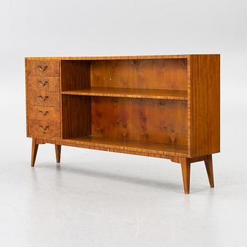 Bookcase, Swedish Modern, Lamhults Möbler, 1940s.