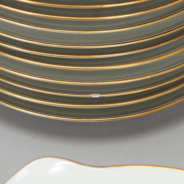 Dinner service, 86 pieces, “Milky Way”, Bing & Grøndahl, Denmark.