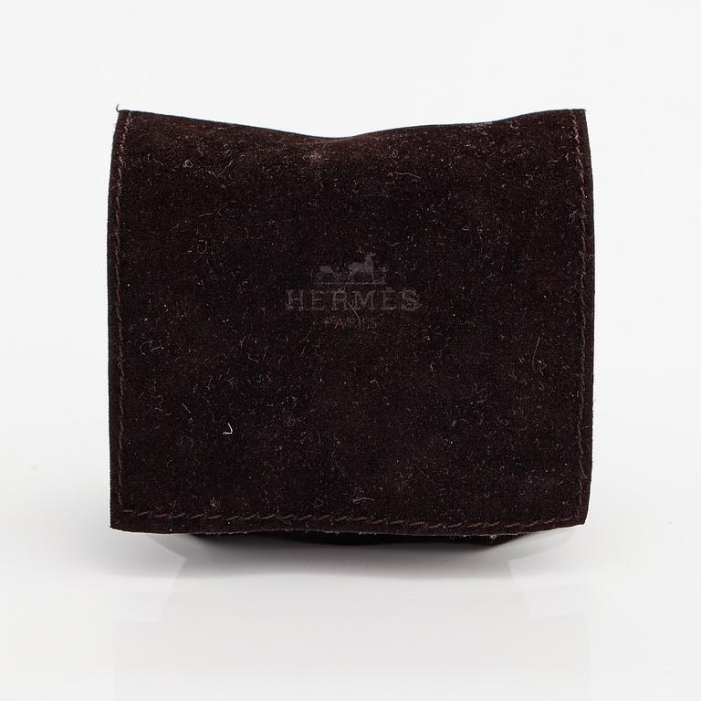 Hermès, A "H click" bracelet made of metal and enamel. Marked Hermès, S, Made in France.