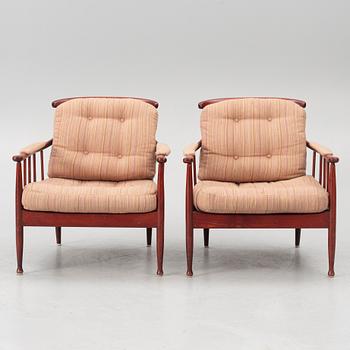 Kerstin Hörlin-Holmquist, Armchairs, a pair, "Skrindan", later part of the 20th century.