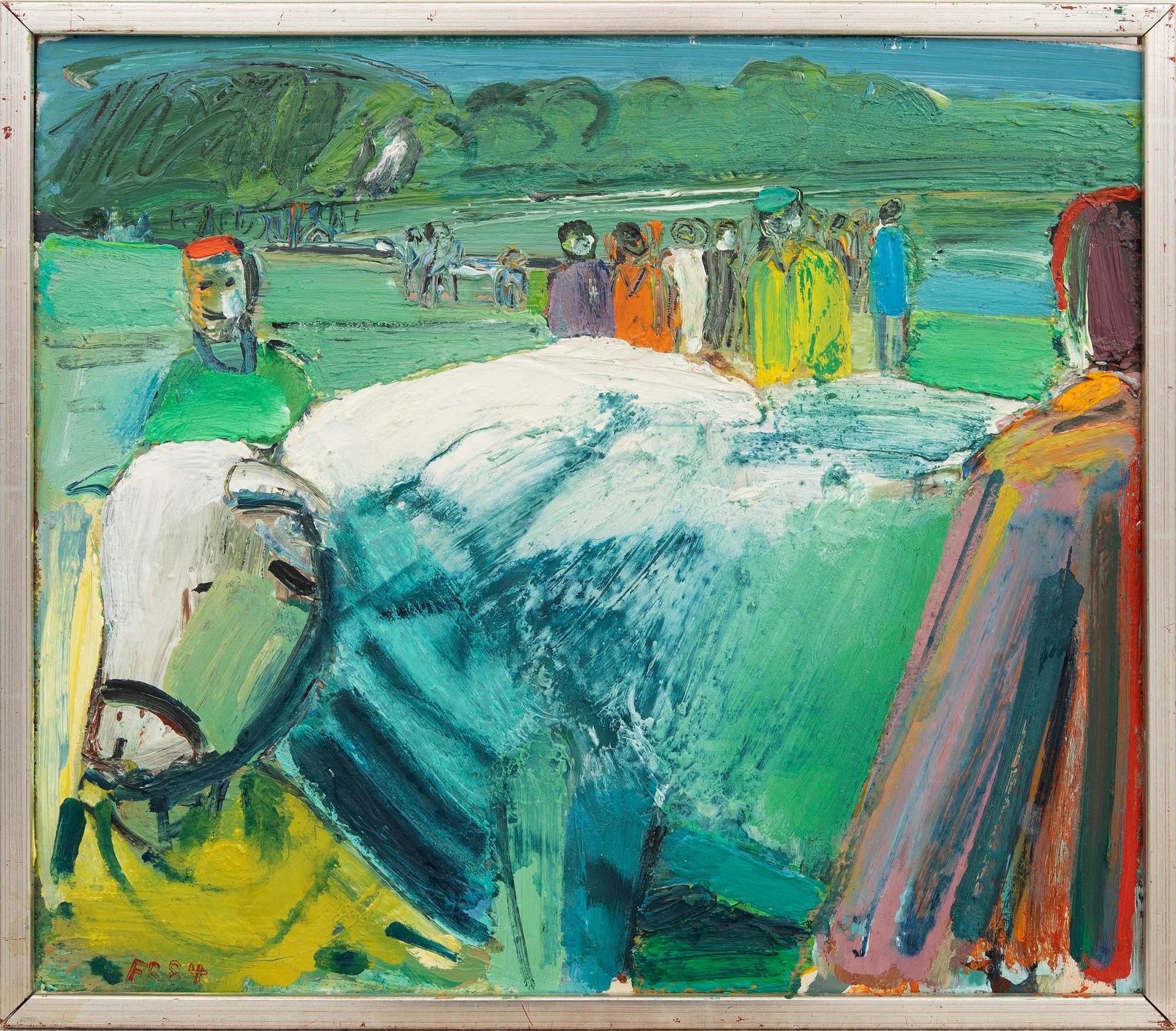 Fredrik Rohde, Ko på äng.