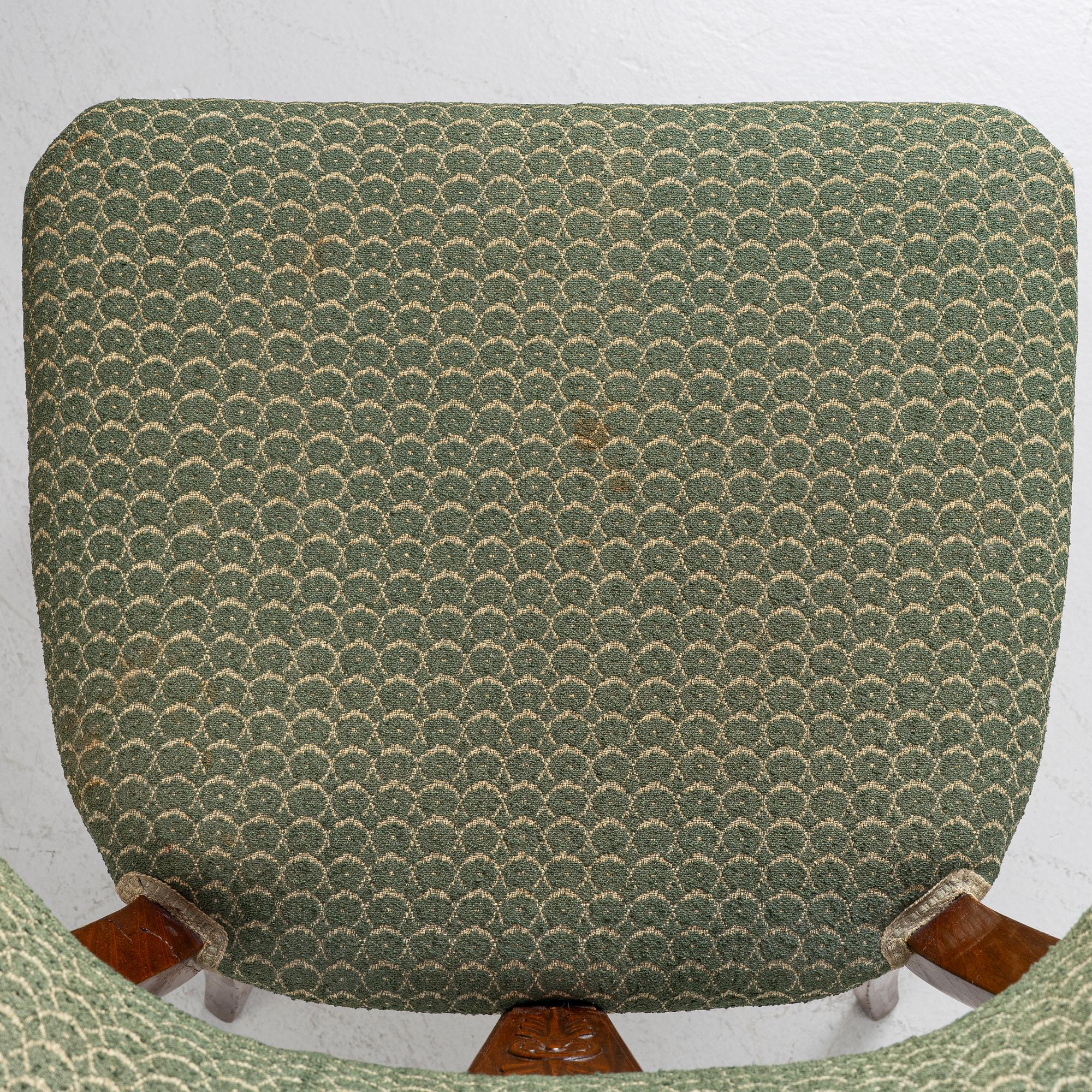 Eugen Höglund, chairs 4 pcs, Vetlanda, 1930s/40s.