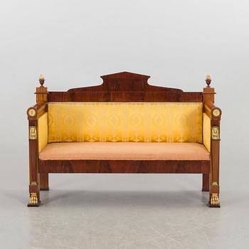 A Swedish Empire sofa first half of the 19th century.