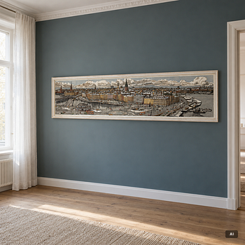 Svenolov Ehrén, View over Slussen.
