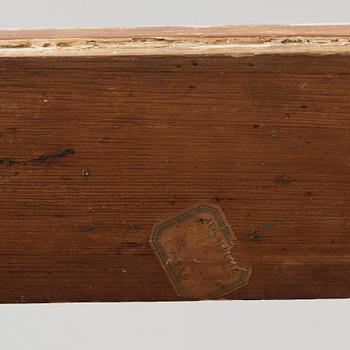 KONSOLBORD. Sengustaviansk, omkring år 1800.
