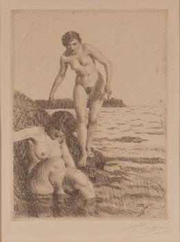 Anders Zorn, "PÅ Hemsö".