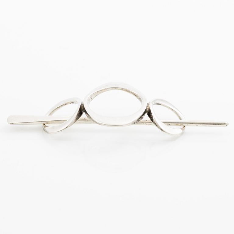 Sven-Erik Högberg, a hairpin, sterling silver, Gothenburg 1977.