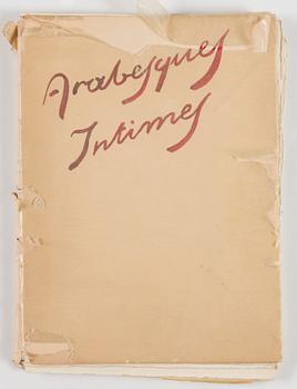 Alméry Lobel-Riche, a portfolio with erotic etchings, "Intimate Arabesques".